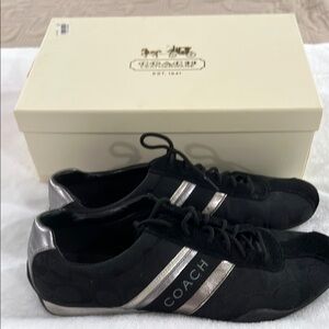 Coach Jayme/ sig/suede and leather Sneakers